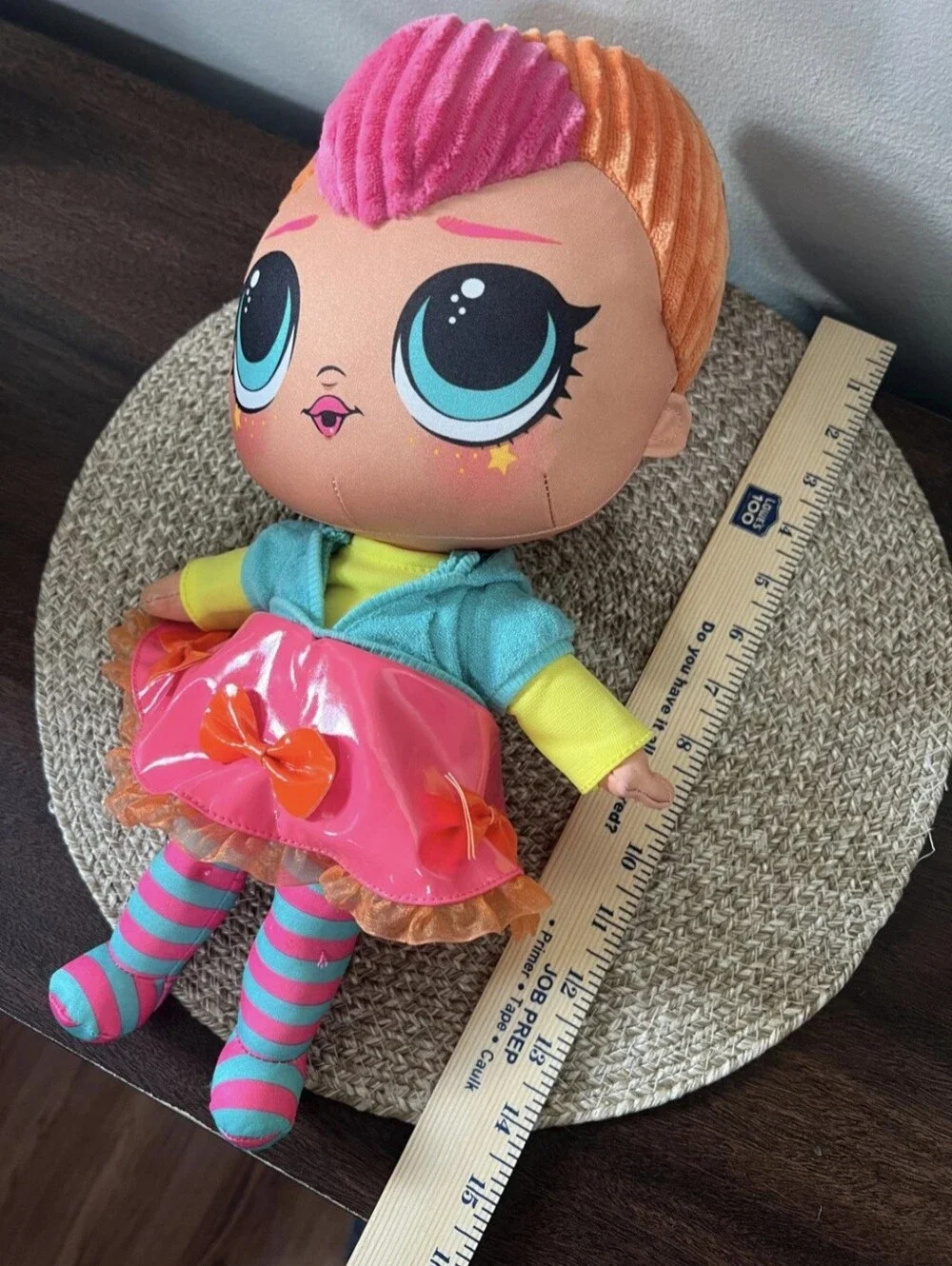 L.O.L. Surprise Huggable Neon Q.T. Large Plush Doll 16